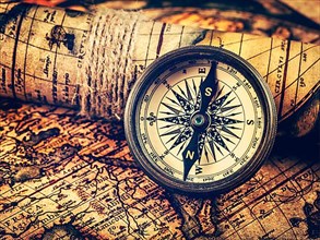 Travel geography navigation concept background