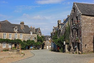 Houses in the medieval village of Locronan