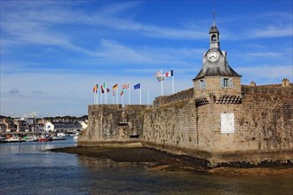 At the harbour of Concarneau