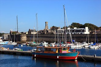 At the harbour of Concarneau