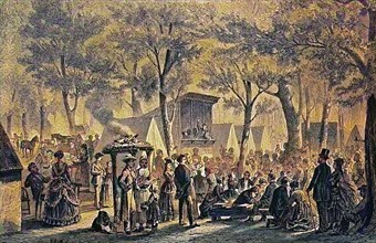 Campmeeting of the Methodists near Philadelphia
