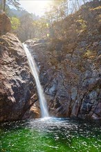Biryong Falls Waterfall in Seoraksan National Park