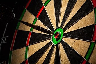 Success hitting target aim goal achievement concept background