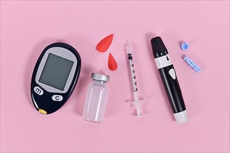 Diabetes treatment equipment with blood glucose sugar meter