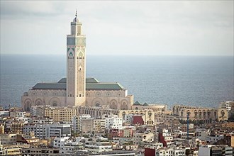 City view with Hassan II Mosque
