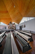 Interior with organ