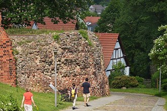 Castle wall