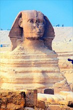 Sphinx of Giza and Pyramid