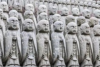 Jizo Bodhisattva statues