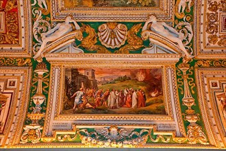 Ceiling Painting The Veil of St. Agatha Expels the Fire of Etna