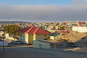 View from rock church over Luederitz