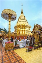 Golden Chedi at Wat Doi Suthep