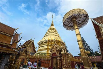 Golden Chedi at Wat Doi Suthep