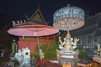 Wat Srisupahn Temple by night