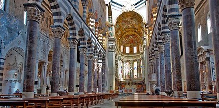 Nave in Genoa Cathedral