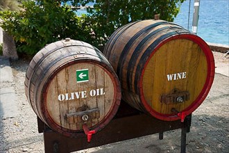 Barrels for olive oil and wine