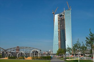 New European Central Bank ECB building