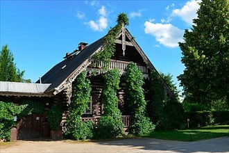 Russian wooden house