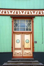 Front door of a house