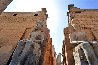 Statue of Ramses II Luxor Temple