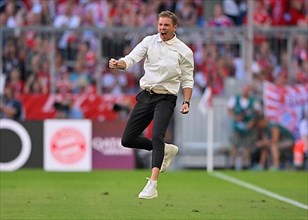 Coach Julian Nagelsmann FC Bayern Munich FCB Goal celebration