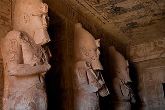 Statues of Pharaoh Ramses II Great Pillar Hall
