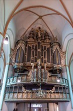 Organ in the main Protestant church of St. Johannis
