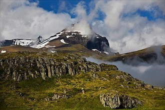 The Alfaborg with the mountain Bakkafjall