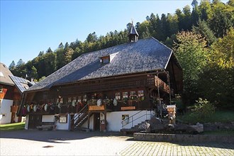 Black Forest House as a museum of local history in Todtmoos