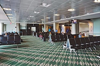 Waiting hall after check-in