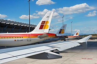 Three Iberia jets
