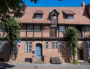 Half-timbered house at the old harbour