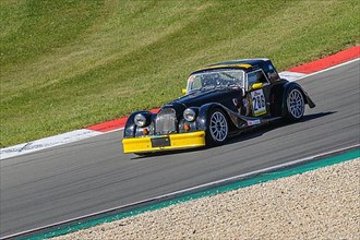 Historic Race Car Classic Morgan Plus 8 at Car Racing for Oldtimer Youngtimer Classic Cars 24-Hour Race 24h Race