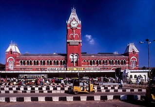 Central Railway station in Chennai Madras