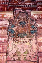 Murals fresco painting fresco painting in Sri Thodeekkalam Siva temple in Kannavam near Thaalassery