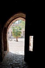 View through gate of Mamluk castle