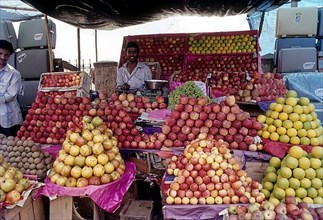 Fruit shop at City Market in Bengaluru Bangalore