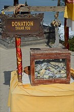 Donation Box for the Preservation of the Sea Temple Pura Tanah Lot