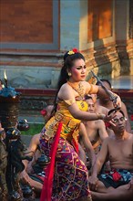 Balinese Kecak dance performance