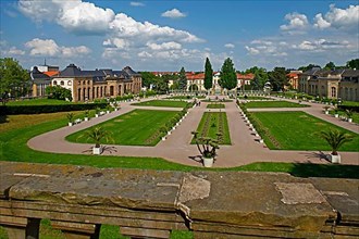 Baroque gardens of Friedenstein Castle