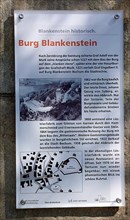 Sign Description Blankenstein Castle