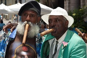 Men with Cigars