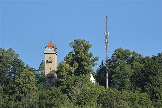 Schuetteturm observation tower in Horb am Neckar