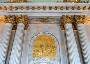 Gilded wall ornaments