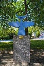Sculpture Eichenlaeubin