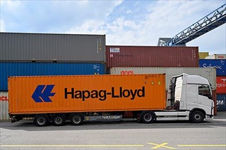Truck Container Hapag Lloyd
