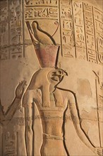 Relief of the falcon god Horus