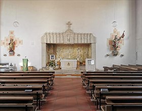 The new altar in St. Oswald Church