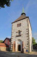 Historic Hagenbach Tower on the Burgberg in Breisach