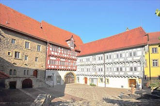 Old hospital built 13th century in Bad Wimpfen